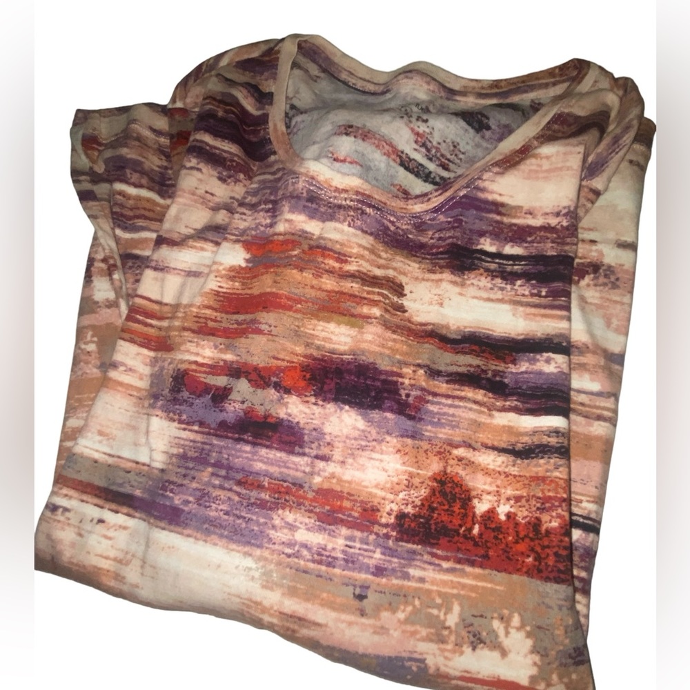 Women’s long sleeve layering T-shirt NWTS size Large by Daisy Fuentes